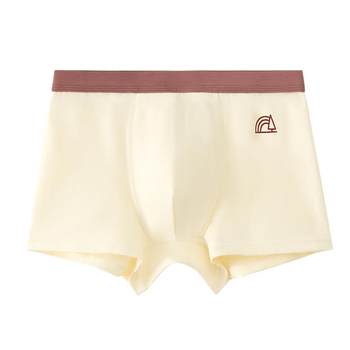 
Children's underwear boys' developmental pure cotton boxer shorts