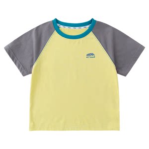 
Dudujia children's quick-drying short-sleeved T-shirt boys summer lightweight girls pure cotton short-sleeved baby children's clothing tops