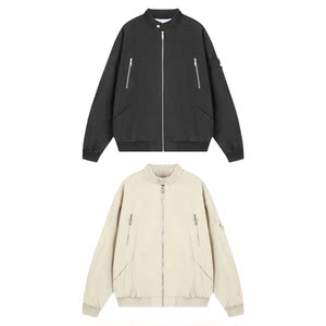 
Hong Kong literary men's bomber jacket men's spring 2026 new spring and autumn boys' baseball uniform men's jacket men's style
