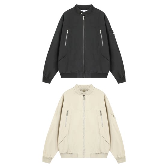 
Hong Kong literary men's bomber jacket men's spring 2026 new spring and autumn boys' baseball uniform men's jacket men's style