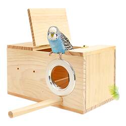Guanzhiya warm birdcage and bird's nest solid wood accessories