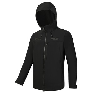 
FILA official men's woven jacket 2026 spring new style outdoor sports simple and comfortable hooded top