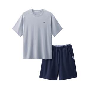 
[Same style as Wang Yibo] Jiao Nei Nitrogen 505Dry home clothes sweat-absorbent short-sleeved men's pajamas women's new summer