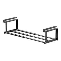 [Retractable] Under-cabinet washbasin storage rack
