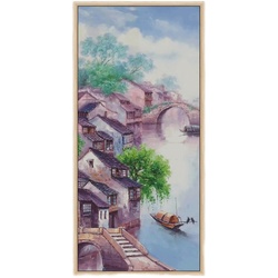 Cross Stitch 2023 New Handmade Living Room Large Painting Chinese Oil Painting Landscape Painting Thread Embroidery
