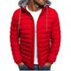 2021  Winter Hooded Jackets Padded jacket men Thicken Warm L