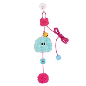Zeze stretch rope teasing cat toy cat self -relief hanging hanging autumn thousand kittens biting feathers teasing cat stick
