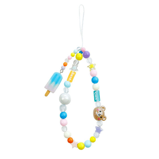 
Mobile phone lanyard shell chain hanging ring hanging chain creative girl mobile phone chain accessories beaded DIY bracelet patch pendant cute creative hang rope key buckle with crystal ccd handmade pendant