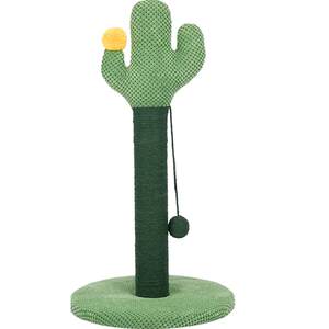 
Zeze cactus cat scratching board vertical hemp rope cat scratching post cat toy small climbing frame wear-resistant and non-shedding cat supplies