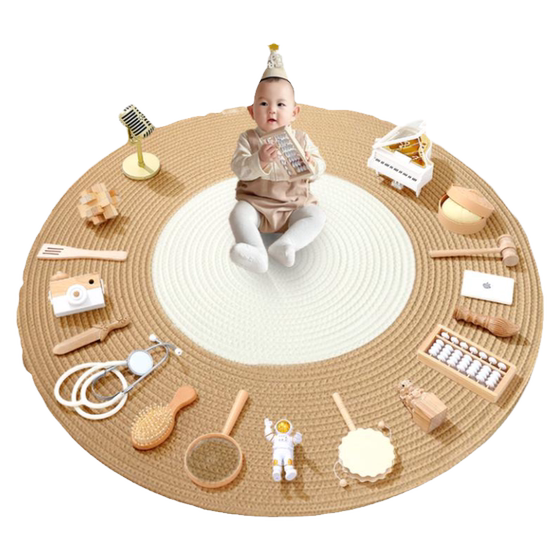 
Grab weekly supplies one year old layout for men and women babies modern log style draw lots props set ornaments carpet