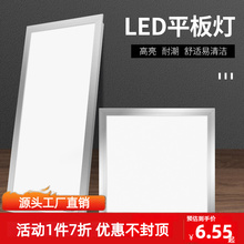 Integrated ceiling panel light for bathroom and kitchen