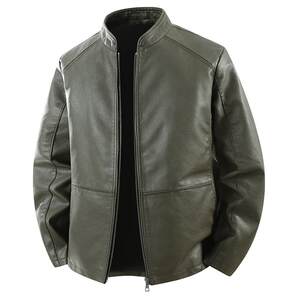 
Romon American Retro PU Leather Jacket Men's 2026 Spring New Windproof Jacket Men's Casual Top Jacket Men