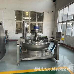 
Planetary stirring wok fully automatic multi-claw Chinese medicine stir-fry machine chili sauce mooncake filling electromagnetic heating wok