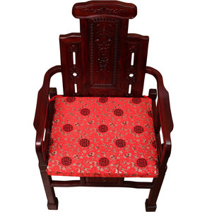 Popularized customized classical stool chair, circle chair solid wood mahogany sofa office chair dining cushion anti -slip cushion
