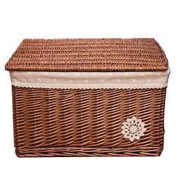 Rattan drawer, willow weaving, storage box