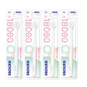 
Frog Ten Thousand-Breast Toothbrush for Adult Super Soft Hair Pregnant Women's Confinement Special Men's Women's Home Home Apparel Genuine
