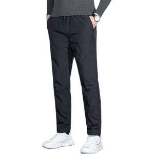 
Flying in the Snow 2026 Spring New Men's Goose Down Casual Loose Warm Outerwear Down Pants Trousers Outdoor Thickening