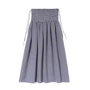 
ellieluke maternity skirt autumn and winter thickened new large size pregnant mother advanced wear two-wear plaid skirt
