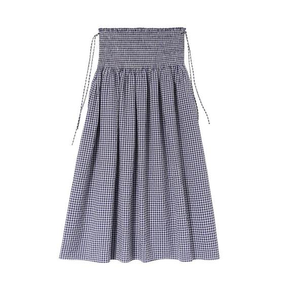 
ellieluke maternity skirt autumn and winter thickened new large size pregnant mother advanced wear two-wear plaid skirt