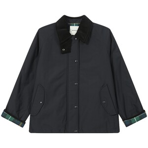 
BEANPOLE women's college style retro old money style simple casual hunting style spliced cotton jacket