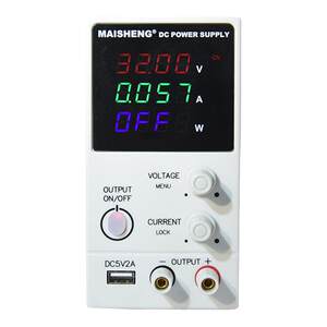 
Maisheng mini adjustable DC regulated power supply 15V5A30v10A digital display computer mobile phone repair test power supply