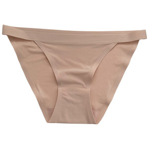 Pure sexy European and American wind bikini temptation minimalist thin bandless, one piece, low -waist air -breathable triangle pants female
