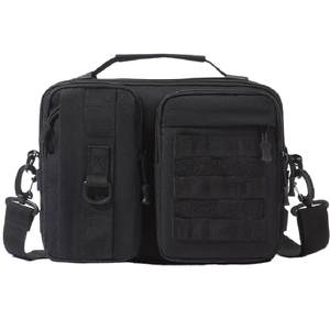 2023 new tactical outdoor shoulder bag sports casual messenger bag travel waterproof water splashing work commuting large capacity
