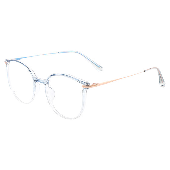 
Sagawa thick edge titanium eye frame women's Korean version trendy ultra-light makeup artifact glasses retro myopia glasses for men