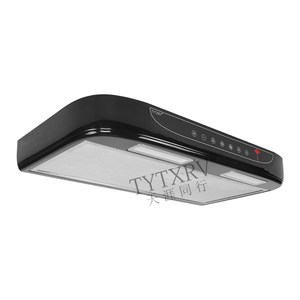 RV modification 12V car range hood kitchen touch button band lighting range hood hood hood trailer trailer