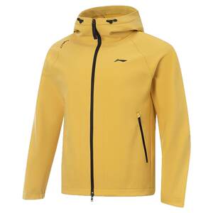 
Li Ning Jacket Men's New Running Jacket Top Velvet Warm Outdoor Soft Shell Functional Sports Windbreaker