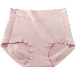 
Women's underwear pure cotton mom high waist large size 100% cotton antibacterial crotch pregnant women fat mm triangle shorts head