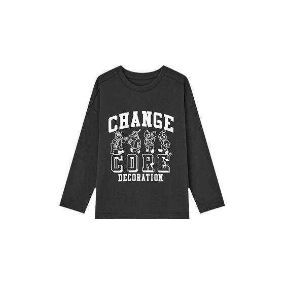 
Duojia boys' long-sleeved T-shirts spring and autumn 2026 new pure cotton children's bottoming shirts for older children in spring tops