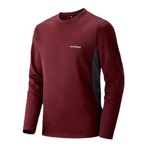 
Montbell Montbell men's long-sleeved T-shirt simple and comfortable 1104938 breathable men's style