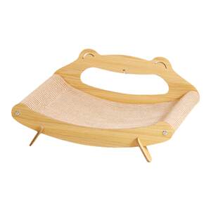 
Large sisal cat claw board cat sofa recliner cat scratching board cat nest integrated solid wood cat scratching board wear-resistant cat toy