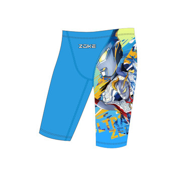 Zhouke Children's Swimming Trunk Professional Training Competition Boys 2025 New Boys Ultraman Five-point Swimming Trunks