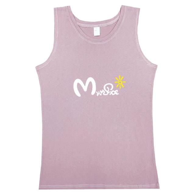 100%cotton 100%pure cotton vest female Xiawai wears 2024 large size loose and breathable morning running without sleeve wild bottom shirt female
