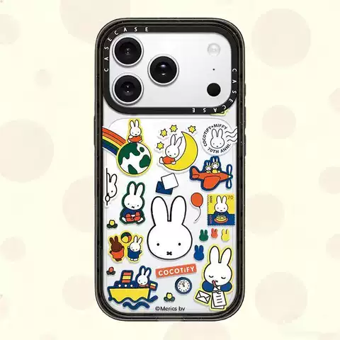 Miffy “70th Anniversary” MagSafe /15/16/17 Pro Max Case 20 Phone Cases for iPhone 17, 16, 15, 14 and 13