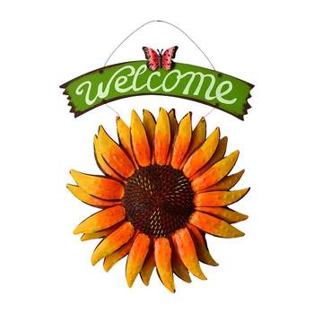 Genuine Iron Garden Welcome Kindergarten wall decoration
