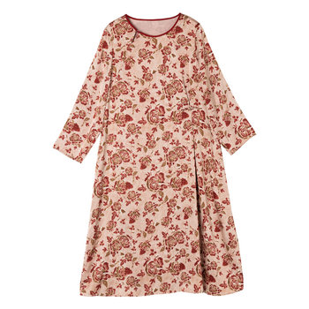 Beautiful Inn Plus Size Women's Rose Print Dress