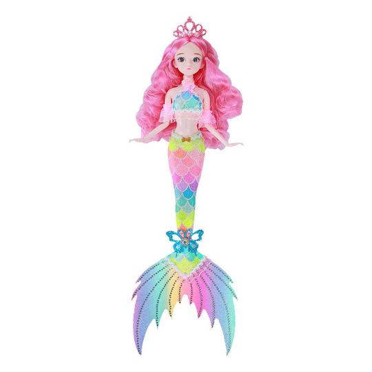 眠れる赤ちゃん人魚人形 - 女の子のためのプリンセスおもちゃ