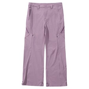 Instant Mountain Monterest Outdoor Micro-Roll C6 Water-Repellent Pants Mountaineering Soft Shell Sport Pants Women's Style
