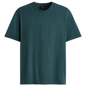 
HM men's T-shirt summer round neck casual bottoming shirt standard version trendy T-shirt 0685816
