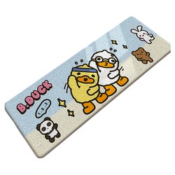 Dajiang Little Yellow Duck IP joint lambswool bedside blanket