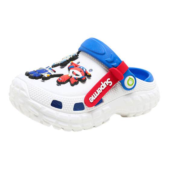 
Super Flying Children's Hole Shoes Boys Slippers Summer New Style Boys Big Children's Slippers Beach Shoes Baby