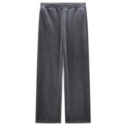 Giordano Pants Women's Autumn And Winter New Corduroy Wide-leg Pants Plus Velvet Chenille Elastic Waist Casual Pants 05413855