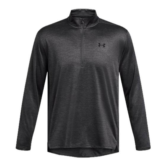 
Under Armour Official UA Autumn and Winter Tech Vent Men's 1/2 Zipper Training Sports Long Sleeve T-Shirt 1382184