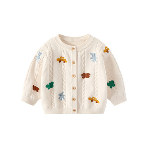 
Bobu Boys' Jackets Autumn Clothing 2026 New Baby Boy Sweaters Sweaters Children's Tops Baby Autumn Clothes