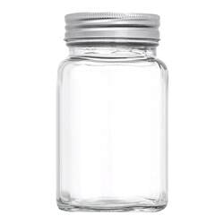 Special transparent glass bottle, sealed jar, jam sub-packaging bottle, half a pound of paste, half a pound of honey bottle storage jar