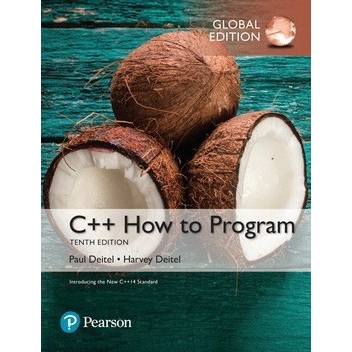 Solution manual for＆nbsp;  C++ How to Program,10th Global Edition  by Harvey Deitel Paul Deitel