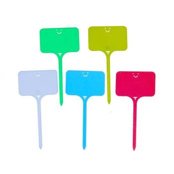 
Label gardening succulent identification flower green plant label plant name record waterproof plastic ground sign universal